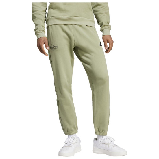 Adidas Ανδρικό παντελόνι φόρμας Brand Love French Terry Q3 Pants